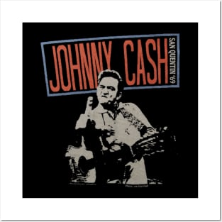 Johnny Cash Majestic Melodies Posters and Art